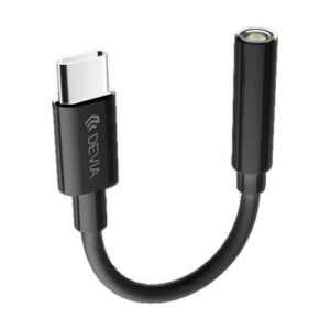Devia Type C to 3.5mm Smart Series - Black