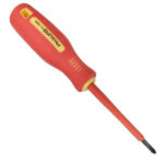 Insulated Screwdriver POZI pz0x75mm