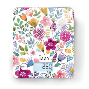 IZZY IZ-7007 Digital Kitchen Scale 1gr/10kg Floral