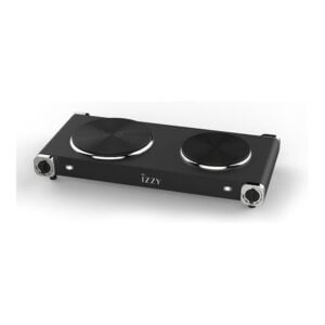 IZZY Countertop Double Hot Plate IZ1203 Black