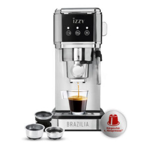 IZZY Espresso Machine Brazilia 1350W IZ6015 Inox