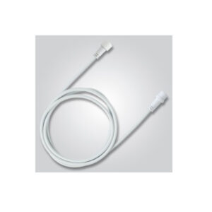 EUROLAMP WHITE RUBBER WIRE 3m, CONNECTOR, EXTENSION CORD