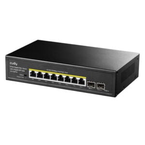 Cudy 8-Port Gigabit PoE+ Switch with 2 Gigabit SFP Slots