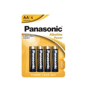 Panasonic AA Alkaline Batteries 1.5V 4-pack