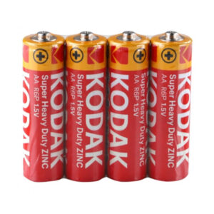 Kodak AA Heavy Duty Zinc Batteries 4pcs