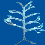 Acrylic Tree 48cm with 40 White LED