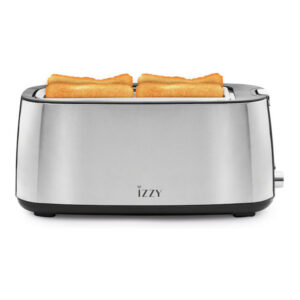 IZZY Toaster 4 Slots 1400W Inox