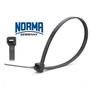 NORMA Cable Ties - 3.5X370mm Black