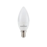 SUNLIGHT LED 4.5W C37 Candle Lamp E14 470LM 3000K Warm White