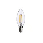 SUNLIGHT 'Filament' LED 4W C35 Lamp E14 470LM 2700K Warm White