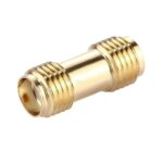 SMA Female to SMA Female Adapter Gold