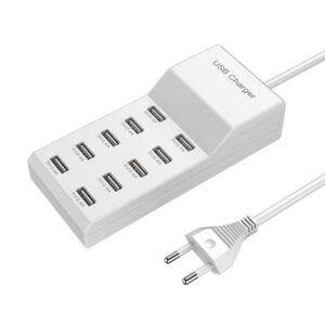 USB 10 Port Charger Power Supply 1m