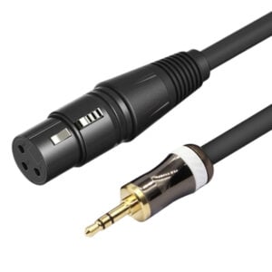 3.5mm Male to XLR Female Audio Cable 1.5m