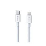 Devia EC146 USB-C to Lightning Cable 1m White