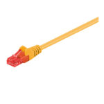 CAT 6 Patch Cable U/UTP 0.25m - Yellow