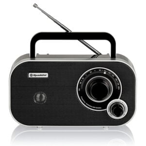 Roadstar Compact FM Portable Radio - Black