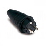 Famatel Rubber Plug with Earth Shuko 16A/250V