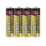 Eveready Gold AA Alkaline Batteries, 4 Pack