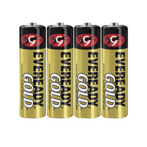 Eveready Gold AA Alkaline Batteries, 4 Pack
