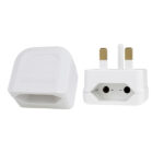 POKA Plug Adaptor 5A 2 to 3 UK Pin