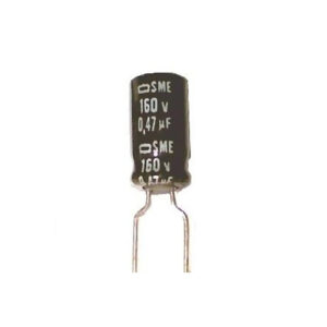 Capacitor 0.47µF 160V DC THT Electrolytic