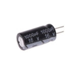 Capacitor 1000µF 16V DC THT Electrolytic