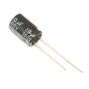 Capacitor 10µF 160V DC THT Electrolytic