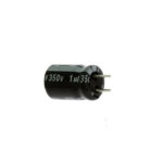 Capacitor 1µF 350V DC THT Electrolytic