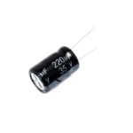 Capacitor 220µF 35V DC THT Electrolytic