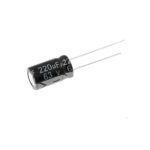 Capacitor 220µF 63V DC THT Electrolytic