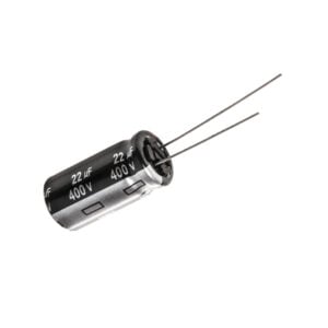 Capacitor 22µF 400V DC THT Electrolytic
