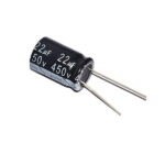 Capacitor 22µF 450V DC THT Electrolytic