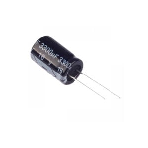 Capacitor 3300µF 16V DC THT Electrolytic