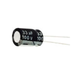 Capacitor 33µF 100V DC THT Electrolytic