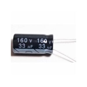 Capacitor 33µF 160V DC THT Electrolytic