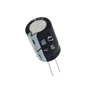 Capacitor 4.7µF 100V DC THT Electrolytic