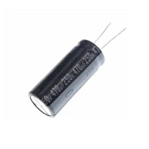 Capacitor 470µF 250V DC THT Electrolytic