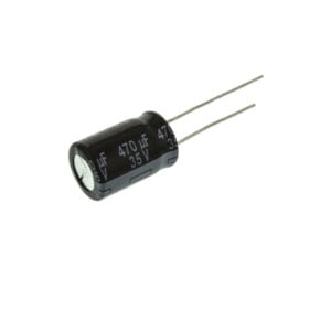 Capacitor 470µF 35V DC THT Electrolytic