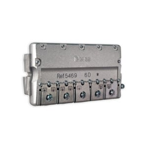 Splitter 6-way Easy-F 5-2400 MHz DC pass