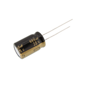 Capacitor 680µF 35V DC THT Electrolytic