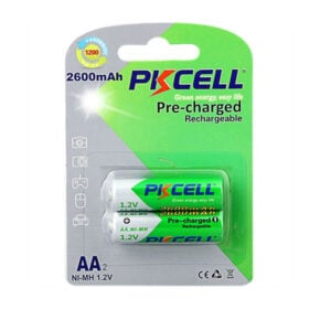 Pkcell Rechargeable Batteries RTU AA