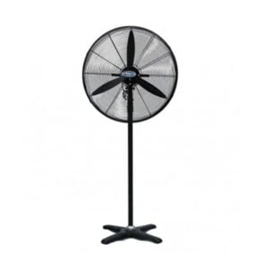 Deton Stand Fan 30'' Metallic