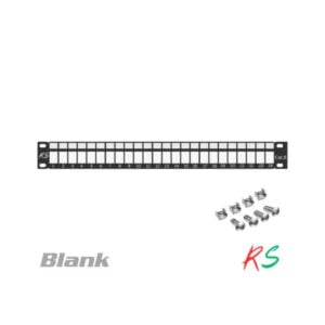 1U Patch Panel UTP 24 Port-EMPTY CAT6