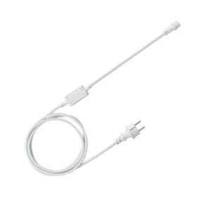 Rubber Adaptor 3A, with Fuse 1,5m