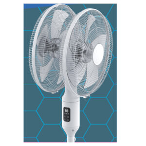 KDK Stand Fan 16'' Double Head with Remote