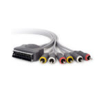 Techlink Scart to 6xRCA 1.5m