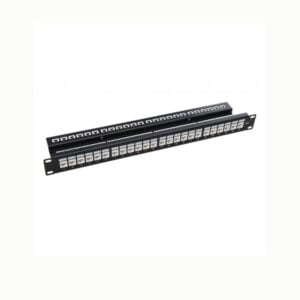 Patch Panel 19" 24Port Cat6 with Cable Organizer