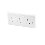 ROBUS Single or Twin to Triple Socket Converter