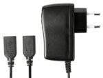 USB Power Adapter - 5VDC/2.5A 2xFemale USB