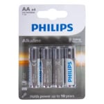 Philips Alkaline Batteries AA 4pcs